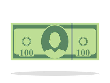 Money bill cash icon illustrationのイラスト素材