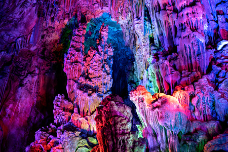 Cave at Guilin, china, Asiaの写真素材
