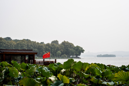 Hangzhou awesome city, China, Asiaの写真素材