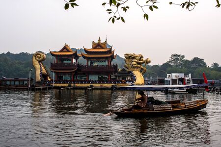 Hangzhou awesome city, China, Asiaのeditorial素材