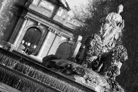 cibeles madridの写真素材