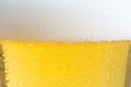 a fresh cold and tasty beer isolated