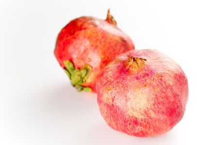fresh and tasty pomegranate exotic tropical fruitの写真素材