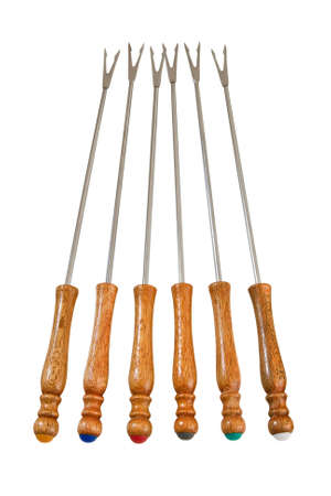 Fondue forksの写真素材