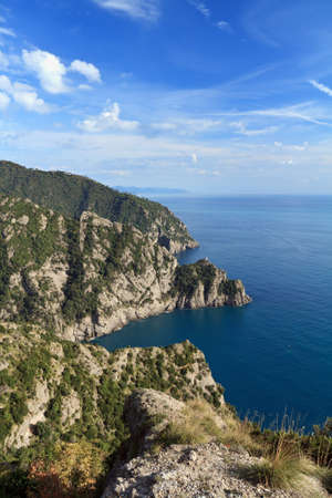 Cala dell`Oro bay in Portofino natural park, Italy