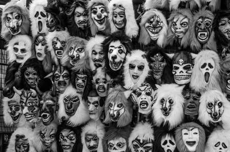 horror maskの写真素材