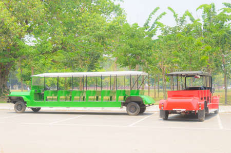 Minibus service for travelの写真素材