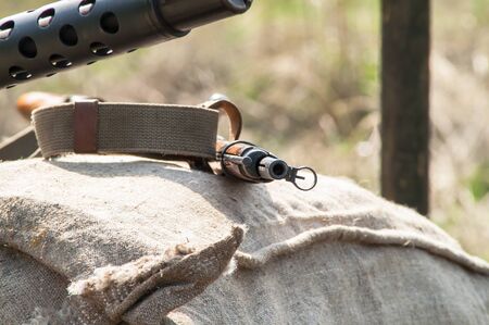 Machine gun and military reconstruction of World War II