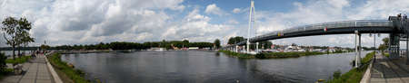 Gyzicko Harbour, Polandの写真素材