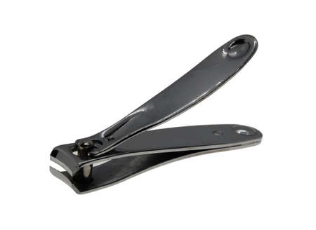 Isolated image of a pair of Nail clippersの写真素材