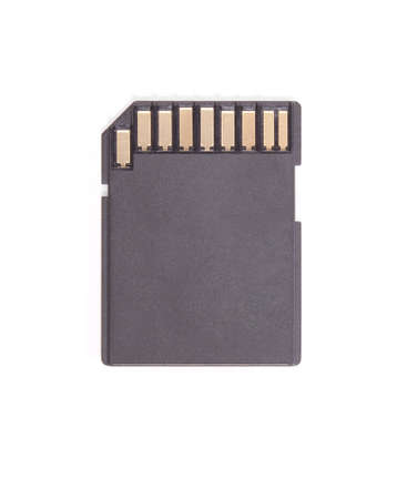  One nice chip isolated on white background の写真素材