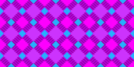 Colorful Seamless Abstract Pattern Vector Illustration Backgroundのイラスト素材