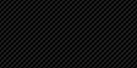 Dark Black Geometric Seamless Abstract Vector Illustration Pattern
