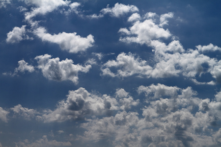 pretty light blue overcast sky - photo of nature