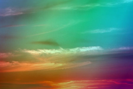 beautiful vivid sunset or sunrise clouds for using as background in design.の写真素材