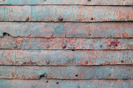 beautiful design messy iron plates armor texture - abstract photo background