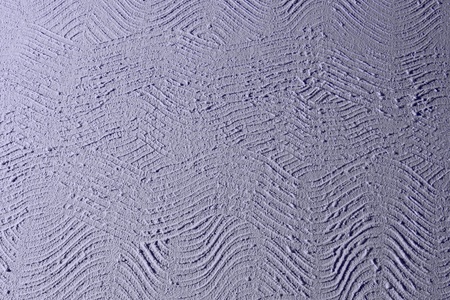 nice blue brushed waved plaster on wall texture - abstract photo background