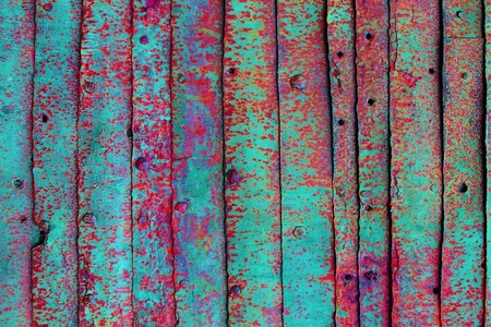 nice aged aged steel plating armor texture - abstract photo backgroundの写真素材