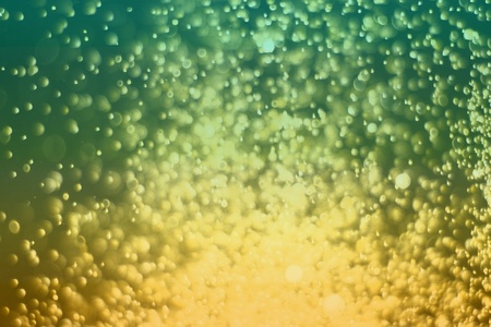 fantastic orange lots of flying festal lights bokeh texture - abstract photo backgroundの写真素材