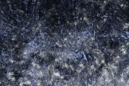 fantastic blue aged hair-like scratched material texture - abstract photo background
