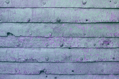beautiful pink grunge shabby steel plates armor texture - abstract photo backgroundの写真素材