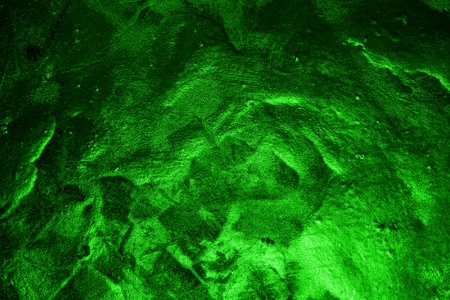 fantastic green creative bright raised plaster texture - abstract photo backgroundの写真素材