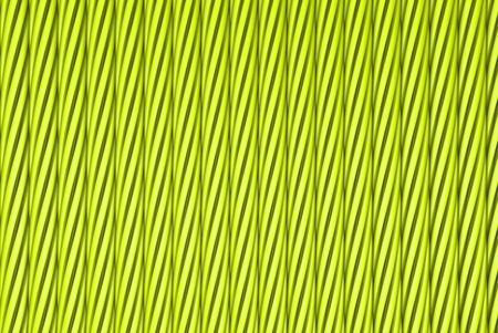 sci-fi yellow 3D Illustration of abstract background - geometric surfaces formed with extruded...