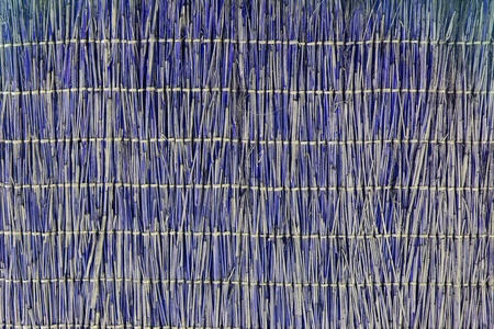 beautiful creative cane fence texture - abstract photo backgroundの写真素材