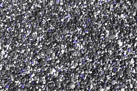 fantastic blue brilliant lake stones wet by waves texture - abstract photo background