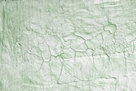 wonderful green creative brushed damaged stucco texture - abstract photo backgroundの写真素材