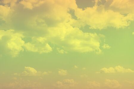 marvellous unreal bright fantasy cumulus clouds on the sky for using as background in design.
