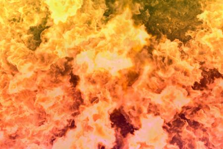 mystical burning explosion abstract background or texture - fire 3D illustration