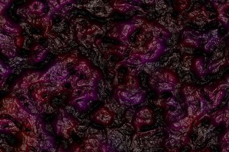 amazing artistic organic terror surface cg texture halloween illustrationの写真素材