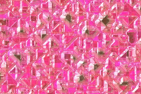 creative electronic crystalline pattern cg background illustration