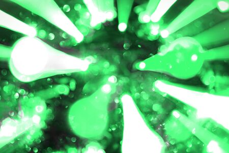 cute green celebratory moving christmas rays texture - abstract photo backgroundの写真素材