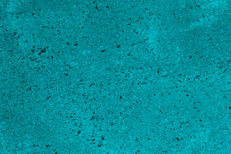pretty light blue spotted dirty paint on the panel texture - abstract photo backgroundの写真素材