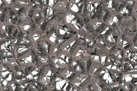 creative metallic masonry digital graphics texture or background illustrationの写真素材
