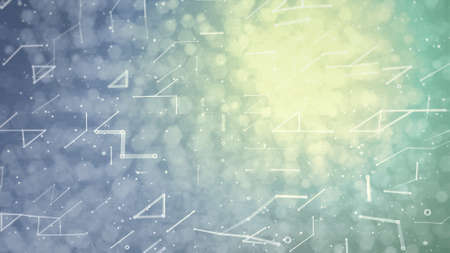 nice vivid modern abstract background, scientific concept - abstract 3D rendering