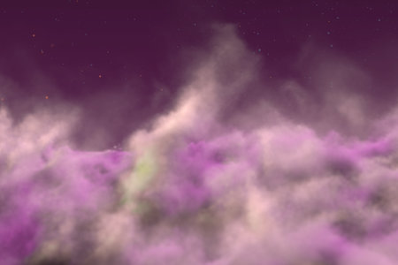 Abstract background design illustration of mystic fog concept with spotlights you can use for...