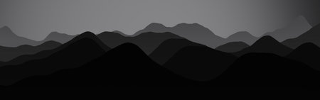 design hills at the time when everyone sleeps cg texture background illustrationの写真素材