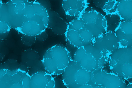 design light blue murky biological grungy digitally drawn background illustration