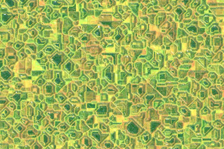 artistic optic wire crystal pattern computer graphic background illustration