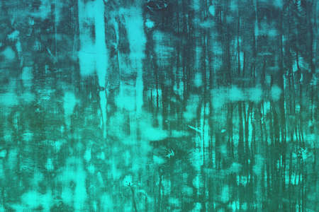 nice light blue grunge texture of plywood with huge scratched spots - abstract photo backgroundの写真素材