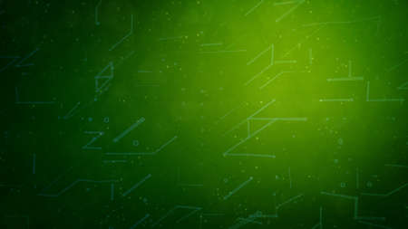 cute bright digital abstract background, science concept - abstract 3D renderingの写真素材