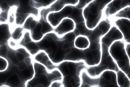 modern blue lightings lights in the decorative slime digitally drawn background or texture...