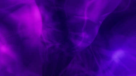 Colorful dark pink liquid shifting lines shapes - high tech digital backdrop - abstract 3D renderingの写真素材