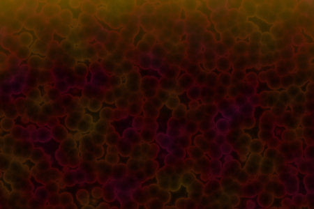 nice design big amount of organic bacteria digital graphics backdrop illustration