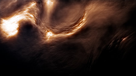 lighting ancient gold or brown constitutional forms texture - abstract 3D rendering