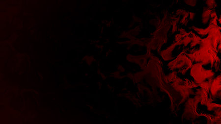 red dark shaded organic contour forms - abstract 3D renderingの写真素材