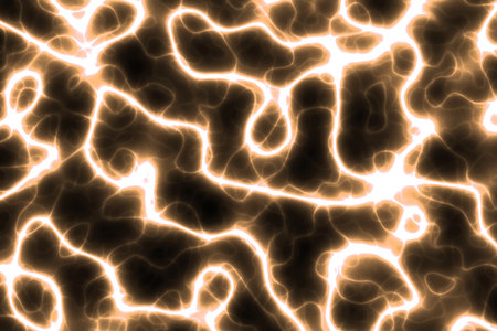 design soft radiant lighting lines digitally made backdrop illustrationの写真素材